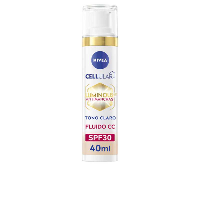 LUMINOUS 630º ANTIMANCHAS CC fluido SPF30 claro 40 ml by NIVEA for Unisex LUMINOUS 630º ANTIMANCHAS CC fluido SPF30 claro 40 ml by NIVEA for Unisex